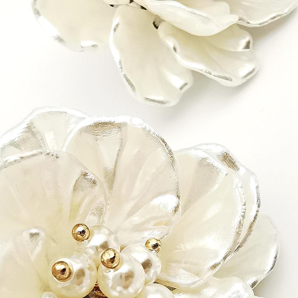 Korean Pearl Handmade Stud Earrings - www.patisaa.com