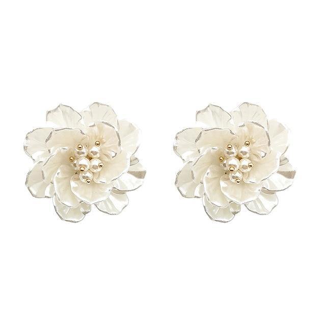 Korean Pearl Handmade Stud Earrings - www.patisaa.com