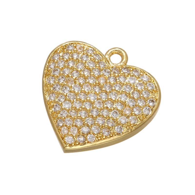 Charm Pendant Studs
