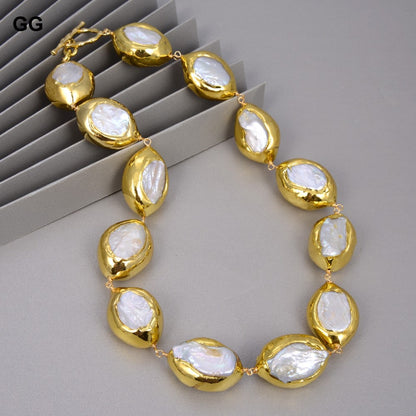 Baroque Pearl Necklace Set