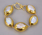 Baroque Pearl Necklace Set
