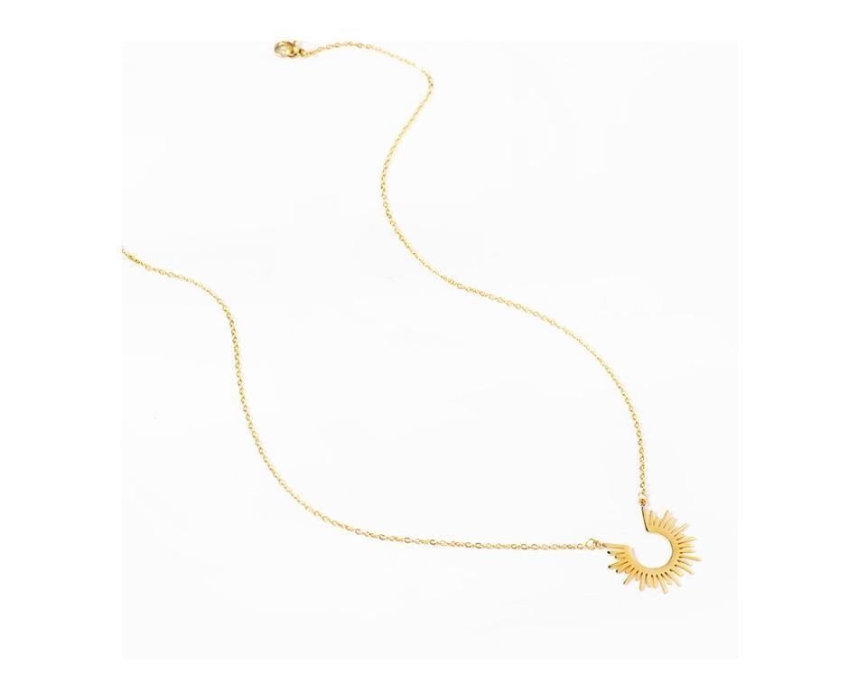 Surya Gold/Silver Plated Pendant Necklace.