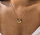 Surya Gold/Silver Plated Pendant Necklace.
