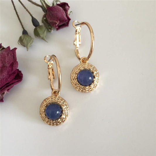 Neelima Stud Hoop Earrings.