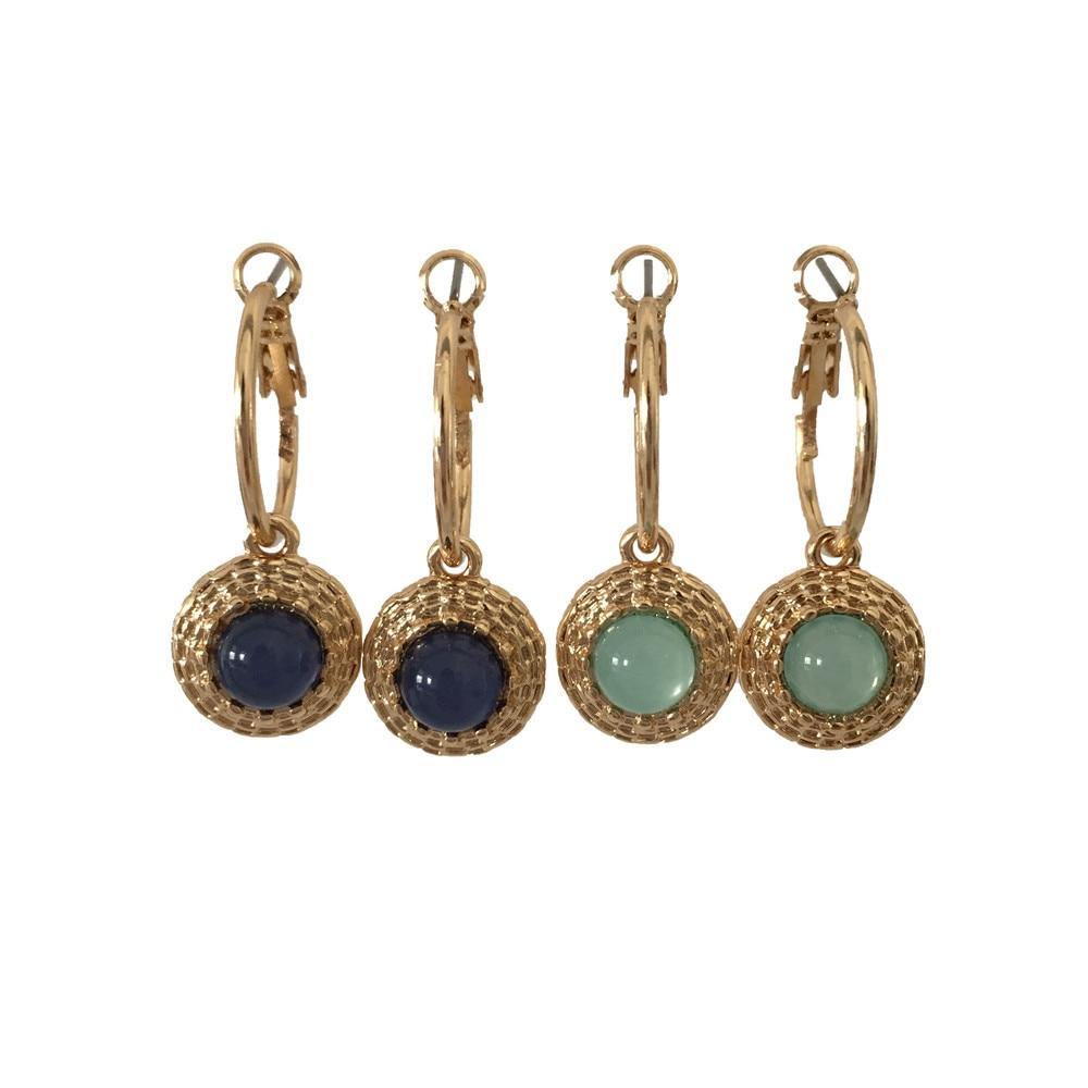 Neelima Stud Hoop Earrings.