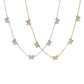 Butterfly Charm Pendant Necklace