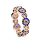 Delicate Rose Gold Turkish Evil Eye Ring.