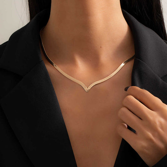 Minimalist Sweetheart Chain Necklace